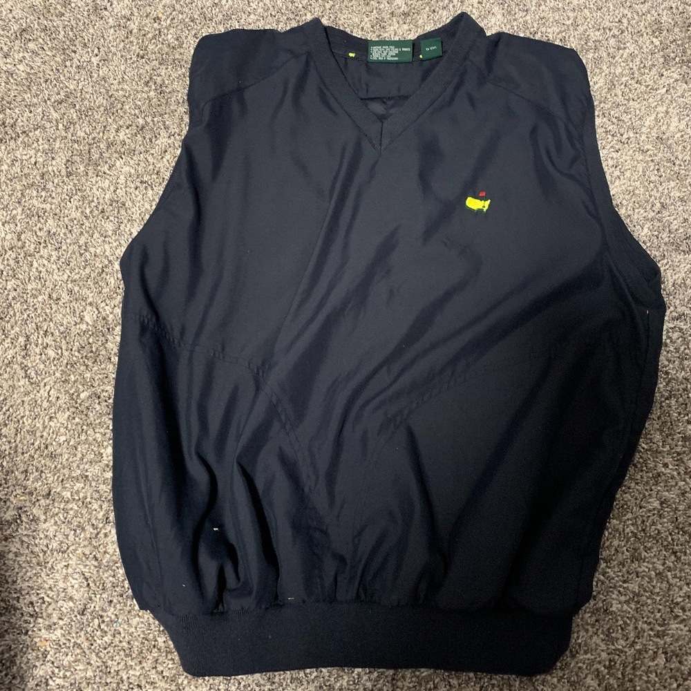 OFFICIAL MASTERS GOLF VEST MENS XL